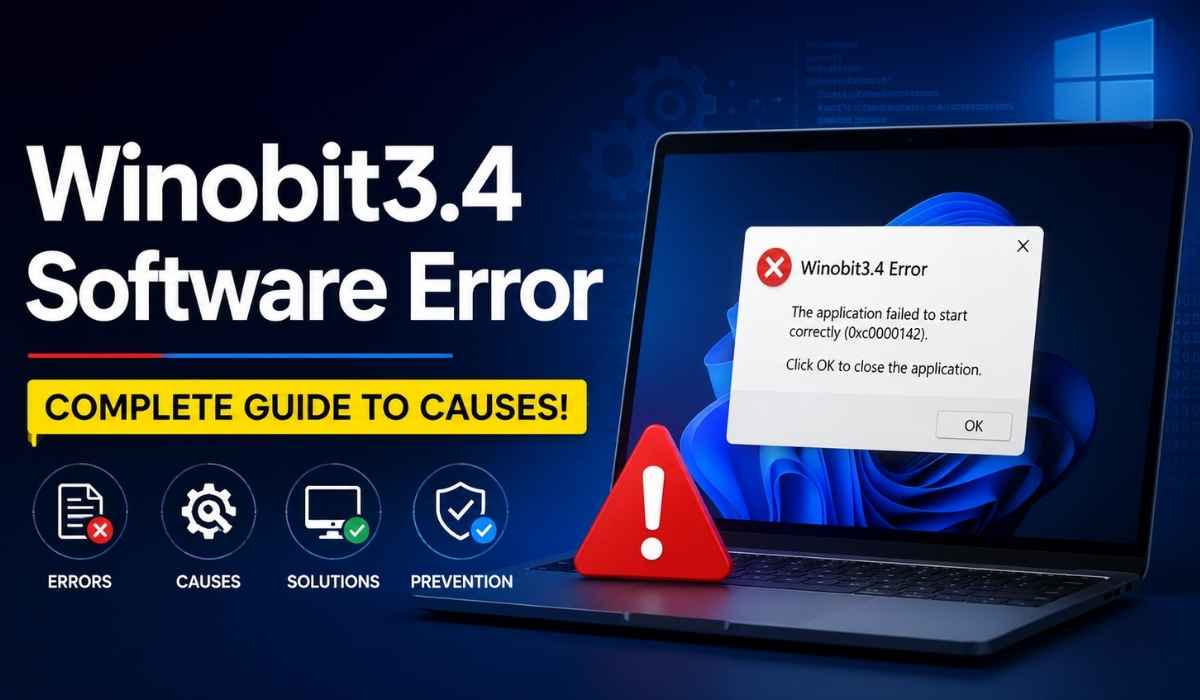 Winobit3.4 Software Error – Complete Guide to Causes!