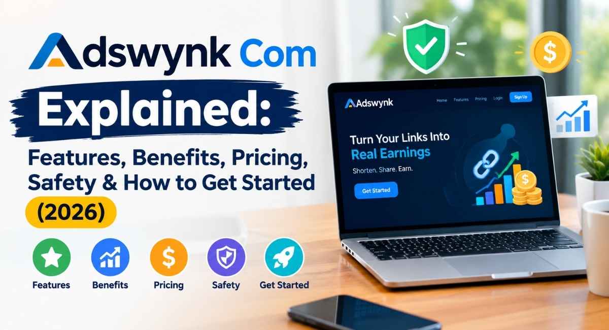 Adswynk Com Explained: Features, Benefits, Pricing, Safety & How to Get Started (2026)