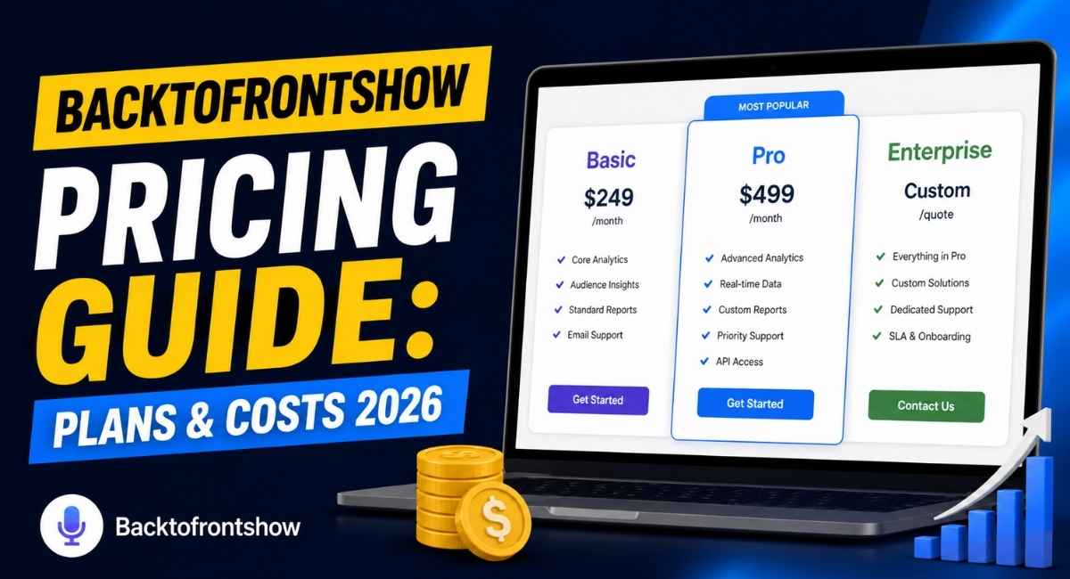 Backtofrontshow Pricing Guide: Plans & Costs 2026