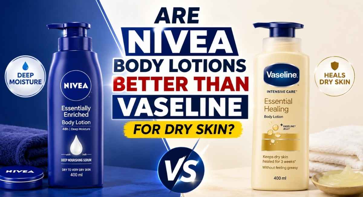I Am a Gen Z Man. Are Nivea Body Lotions Better Than Vaseline for Dry Skin?