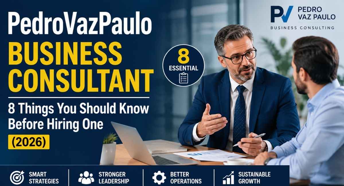 PedroVazPaulo Business Consultant: 8 Things to Know Before Hiring in 2026